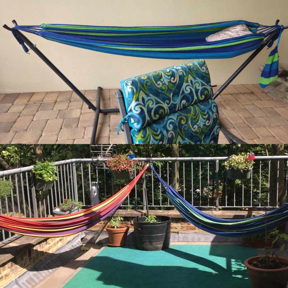 Sleeping Hammock (Blue Stripes): image 6