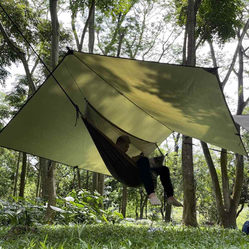 Hammock with Insect Net (Black): image 5